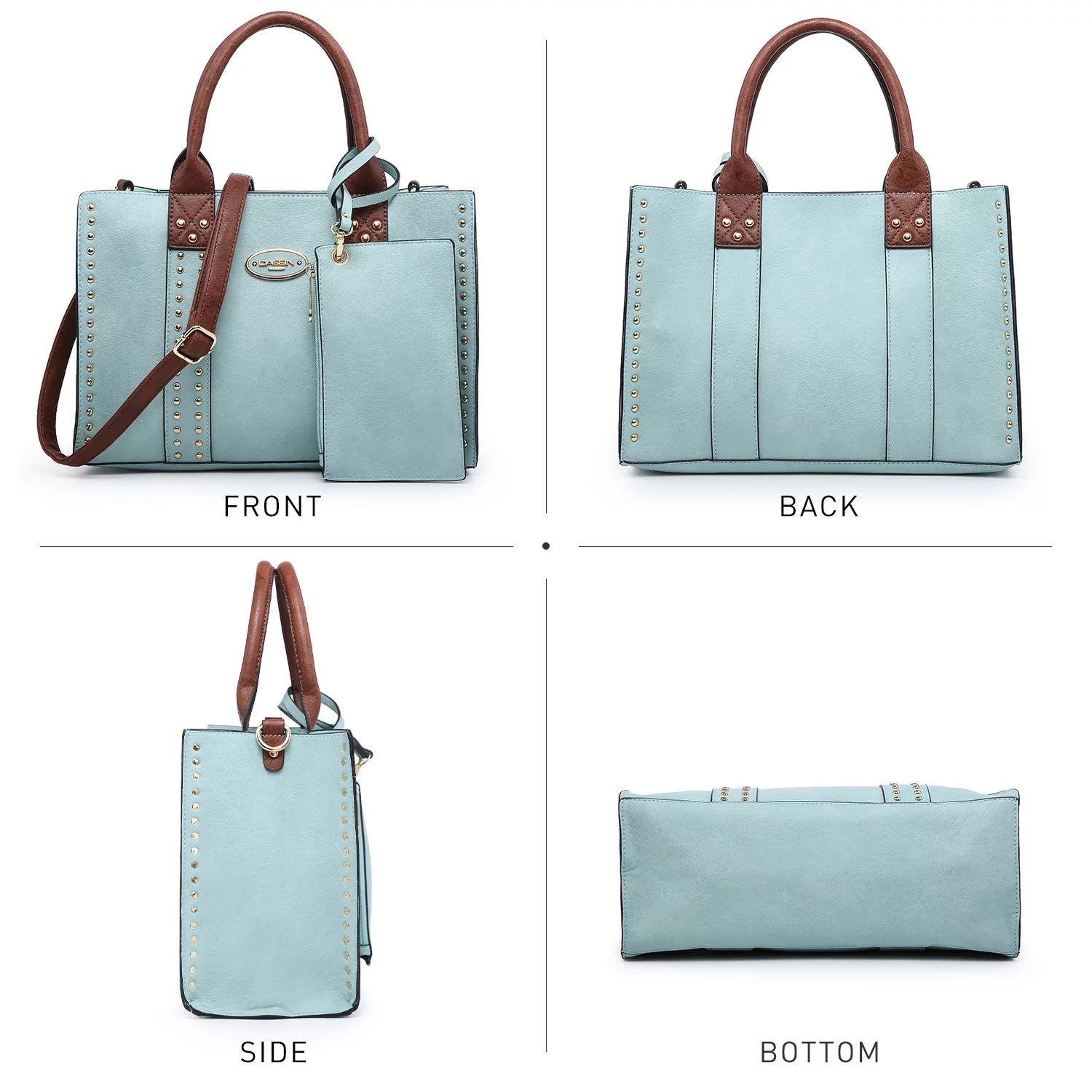 Bolso De Mano De 3 Pzas Para Mujer, Bolso De Hombro, Bolso De Mano, Bolso Hobo, Maletín, Bolso De Trabajo Para Mujer